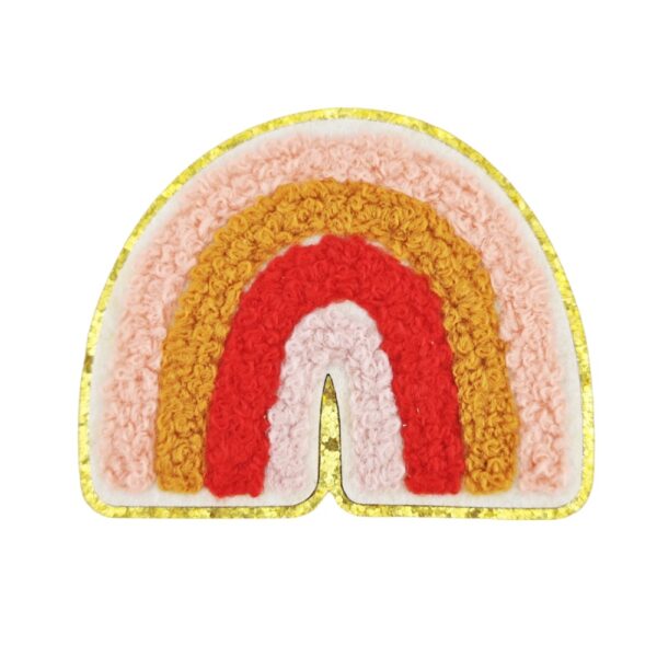 Wholesale Rainbow Sun Flower Embroidery Patches for Decoration and Repair - Craft Supply Gift