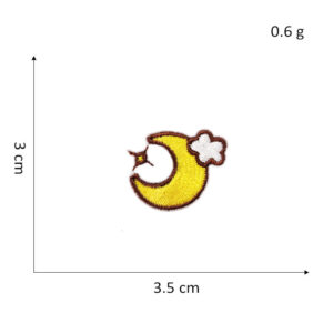 Moon cloth sticker-7#* Hot Melt Adhesive cloth sticker
