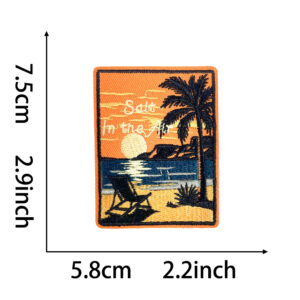 Hot melt glue*sunset beach*1