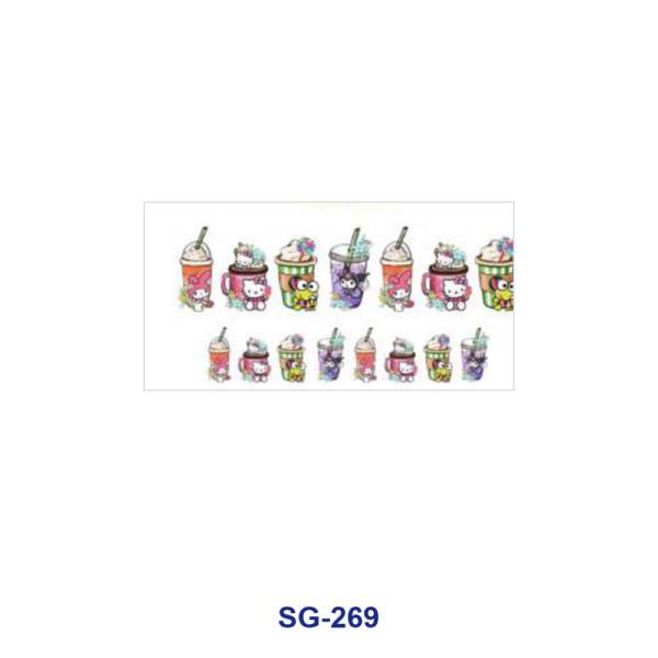 Wholesale 8pcs Sweet Cartoon Strawberry 3oz Tumbler Stickers Wrap OLY Exclusive