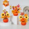 Wholesale Foam Pumpkin Halloween Decorative Ornament, Home Decor Accent for Autumn