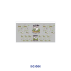 Wholesale 8pcs Cute Animal 3oz Cup Stickers Wrap