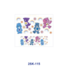 Wholesale 8pcs Cute Bear Mini Cup Keychain Sticker