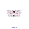 Wholesale 8pcs Zodiac Pink Cartoon Girl Print 3oz Cup Stickers Wrap