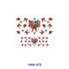 oly-e28584be53ad6cfd4f2ffe18152bb1e6 Wholesale 2/4/8pcs Mother's Day Vintage Print Mini Cup Keychain Sticker