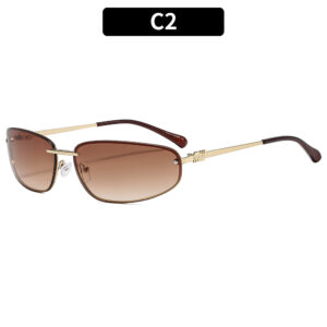 C2-gold frame double tea tablets