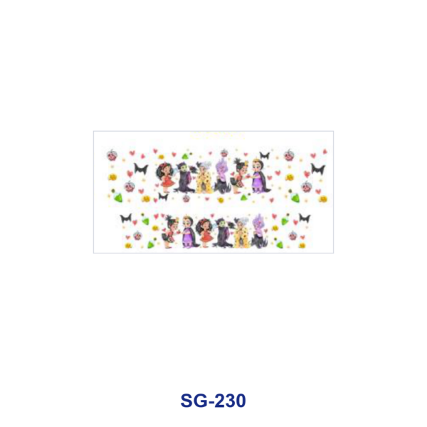 Wholesale 8pcs Cute Fairy Princess 3oz Tumbler Stickers Wrap OLY Exclusive