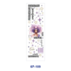 Wholesale 2/8/16pcs UV DTF Stickers Zodiac Figure Star Constellation Positive Text Print Pen and Bookmark Stickers