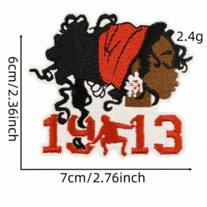 Sorority cloth patch 7#