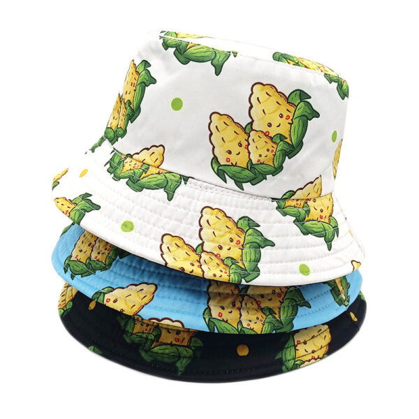 oly-e2d277fe7fa831a5dde3e8a7ee7a7705 Wholesale Corn Pattern Fisherman Hat Fashion Accessory Sun Hat for Gift Boutique