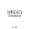 Wholesale 8pcs Mixed Cartoon Game Doll Print 3oz Cup Stickers Wrap OLY Exclusive