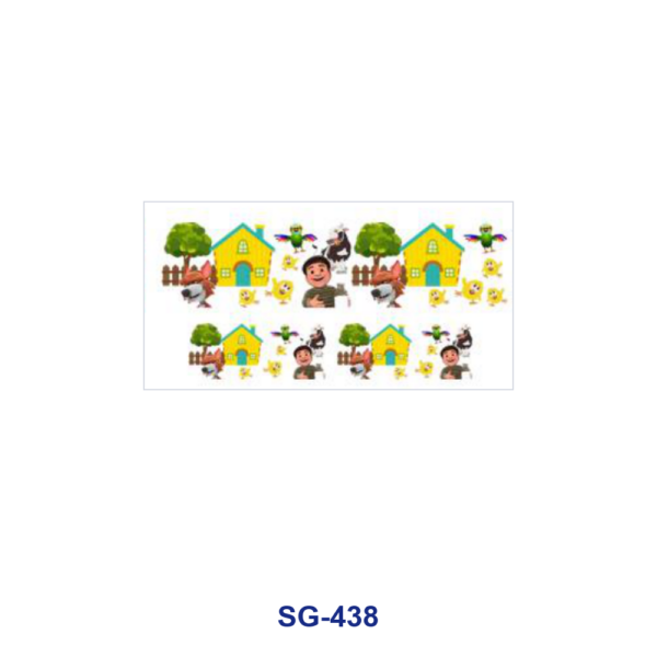 Wholesale 8pcs Whimsical Cartoon Animals 3oz Tumbler Stickers Wrap