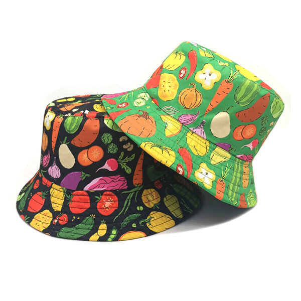 oly-e2f2e02f8a642c5c53e07d27a00ddd6d Wholesale Fashion Vegetable Print Fisherman Hat for Women Sun Protection Casual Outdoor Hat
