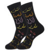 oly-e30b5d2fd509122700afa8b8fc1bec93 Wholesale Black Chest Print Casual Socks Fashion Accessory for Party Gift Boutique Resale