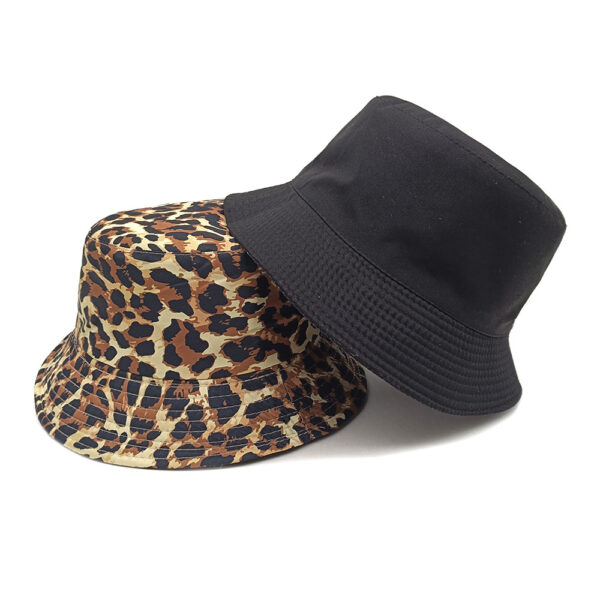oly-e31736d58752c0efd904200ca74325c0 Wholesale Chic Double Sided Leopard Print Fisherman Hat for Sun Protection and Casual Wear