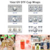 oly-e331eb2bd17521723a18f5991cee9e0f Wholesale 5pcs Cool Silver Light Blue Minimalist Christmas Bauble Bow Snowflake Star Snowman Santa Leaf Grid Mixed Decor Prints 16oz Cup UV DTF Wraps
