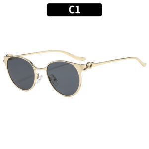C1-Gold-framed grey sheet