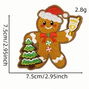 Christmas cloth stickers 12 #