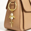 Wholesale Hollow Cross Angel Wings Baptism Keychain Set Decorative Fashion Accessory Gift