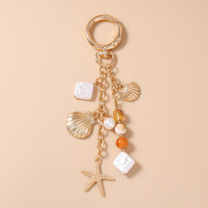 Square pearl starfish shell