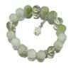 oly-e38070c55407f5ad62e746d140b18d7d Wholesale Zinc Alloy Electroplated Green Floral Bracelet Fashion Accessory for Women