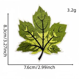 6# Maple Leaf cloth stickers