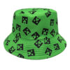 Wholesale Stylish Print Bucket Hat Sun Protection Casual Hat for Daily Wear