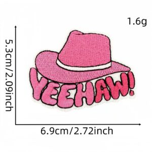 Pink series cloth stickers 37 #