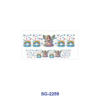 oly-e3c6e9d3e01581d4894218a9f9f4b1cf Wholesale 8pcs Mixed Horse Floral Cross Cartoon Print 3oz Cup Stickers Wrap