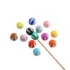 oly-e3cd0431954230d05a4c5a5299d307f3 Wholesale Watermelon Stripe Acrylic Beads for DIY Jewelry Keychain Bag Charm