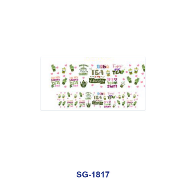 Wholesale 8pcs Cartoon Bear Mermaid Princess Pattern 3oz Cup Stickers Wrap OLY Exclusive