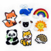oly-e3d859db748a6a1ef10b0bfe27c9d5b9 Wholesale Cartoon Animal Rainbow Sun Whale Towel Embroidery Patches, Chic Fashion Accessory for Shoes and Bags