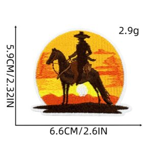 Denim cloth sticker 7#