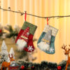 oly-e3f451324d0d6a9979730c4c1cf68dbf Wholesale Korean Style Red Christmas Stockings Gift Bags for Holiday Party Decorative Accent