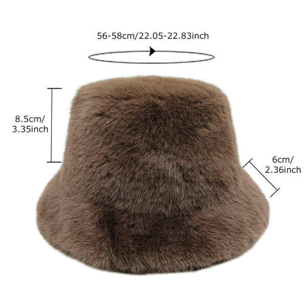 oly-e41accffda16c99ab5dd241e0968ff55 Wholesale Imitation Mink Plush Fisherman Hat Korean Style Winter Warm Hat for Men Women