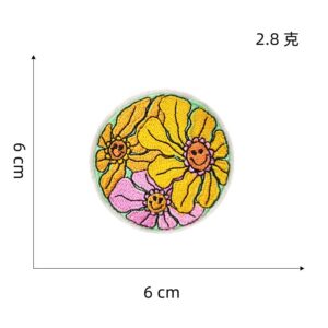 Floral Cloth Stickers