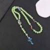 oly-e464b51f8e6949c49ef8fcbafd06aeae Wholesale Stylish Glow in the Dark Cross Necklace Plastic Resin Handmade Accessory