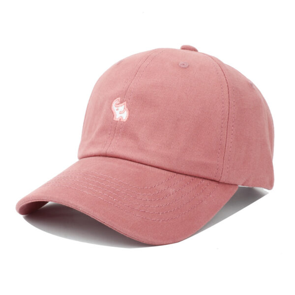 Wholesale Little Elephant Embroidery Baseball Cap Trendy Sun Protection Hat Adjustable Casual
