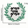 Wholesale Embroidered Iron-on Patches Cartoon English Inspirational Words for Adult Everyday Style