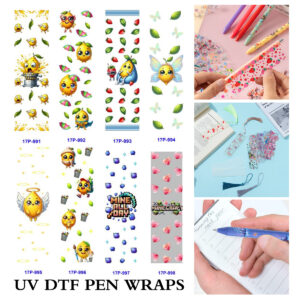 oly-e480752241c56e793d8a71a178faca99 Wholesale 2/8/16pcs UV DTF Stickers Pixel Gem Strawberry Citrus Character Designs Pen and Bookmark Stickers OLY Exclusive