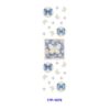 Wholesale 2/8/16pcs UV DTF Stickers Crescent Moon Floral Embroidered Butterfly Patterns Pen and Bookmark Stickers