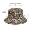 oly-e48ad14ce578a3f164f4638e737c76e7 Wholesale Trendy Reversible Bucket Hat with Dart Board Print Sun Protection Unisex Fashion Accessory