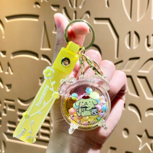 Oil jelly bean alarm clock Sanrio-pudding dog / Single OPP bag packaging