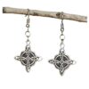 oly-e4c07085dec02a18cf1a990c625e10fe Wholesale Celtic Knot Earrings Pendant Antique Silver Hollow Out Clover Men's Jewelry Accessory Gift