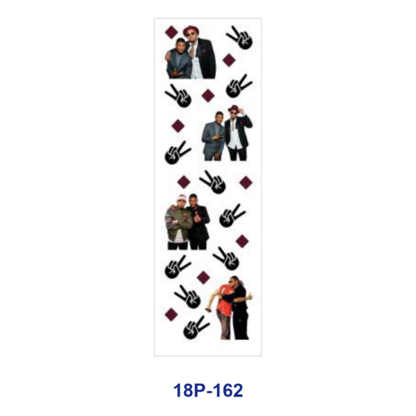 oly-e4c6953829423995ecc91c9ff490950d Wholesale 2/8/16pcs UV DTF Stickers Duet Performer Collage Puzzle Gem Musical Note Flame Lightning Portrait Patterns Pen and Bookmark Stickers OLY Exclusive
