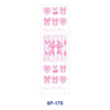Wholesale 2/8/16pcs UV DTF Stickers Pink Bow Heart Rainbow Mama Mini Coquette Print Pen and Bookmark Stickers
