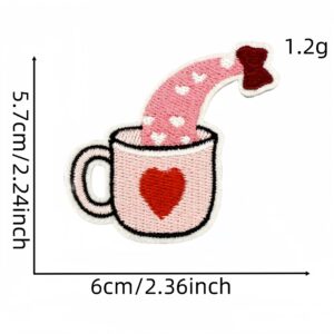 Trendy pattern slogan cloth sticker 15#