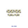 oly-e502402e9dbcd7c8eb7279d8401548f8 Wholesale 8pcs Mixed Cartoon Animal Floral Text Print 3oz Cup Stickers Wrap OLY Exclusive