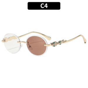 C4-Gold-framed Color-changing Tea