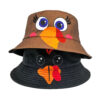 Wholesale Fashion Chicken Pattern Bucket Hat Sun Protection for Daily Wear